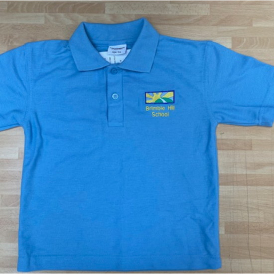 School branded polo